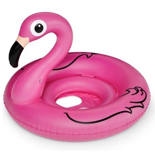 big mouth pink flamingo pool float