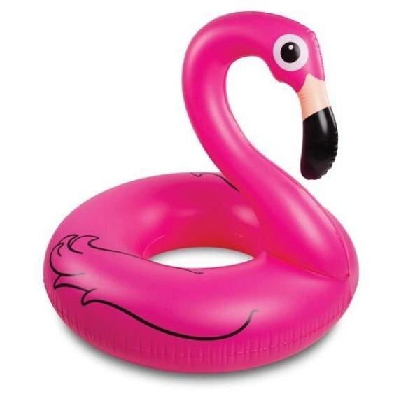 Giant Pink Flamingo Pool Float