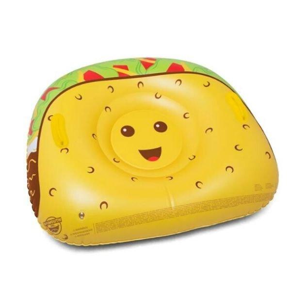 Big Mouth Inflatable Tasty Taco Snow Tube Leslie S Pool Supplies