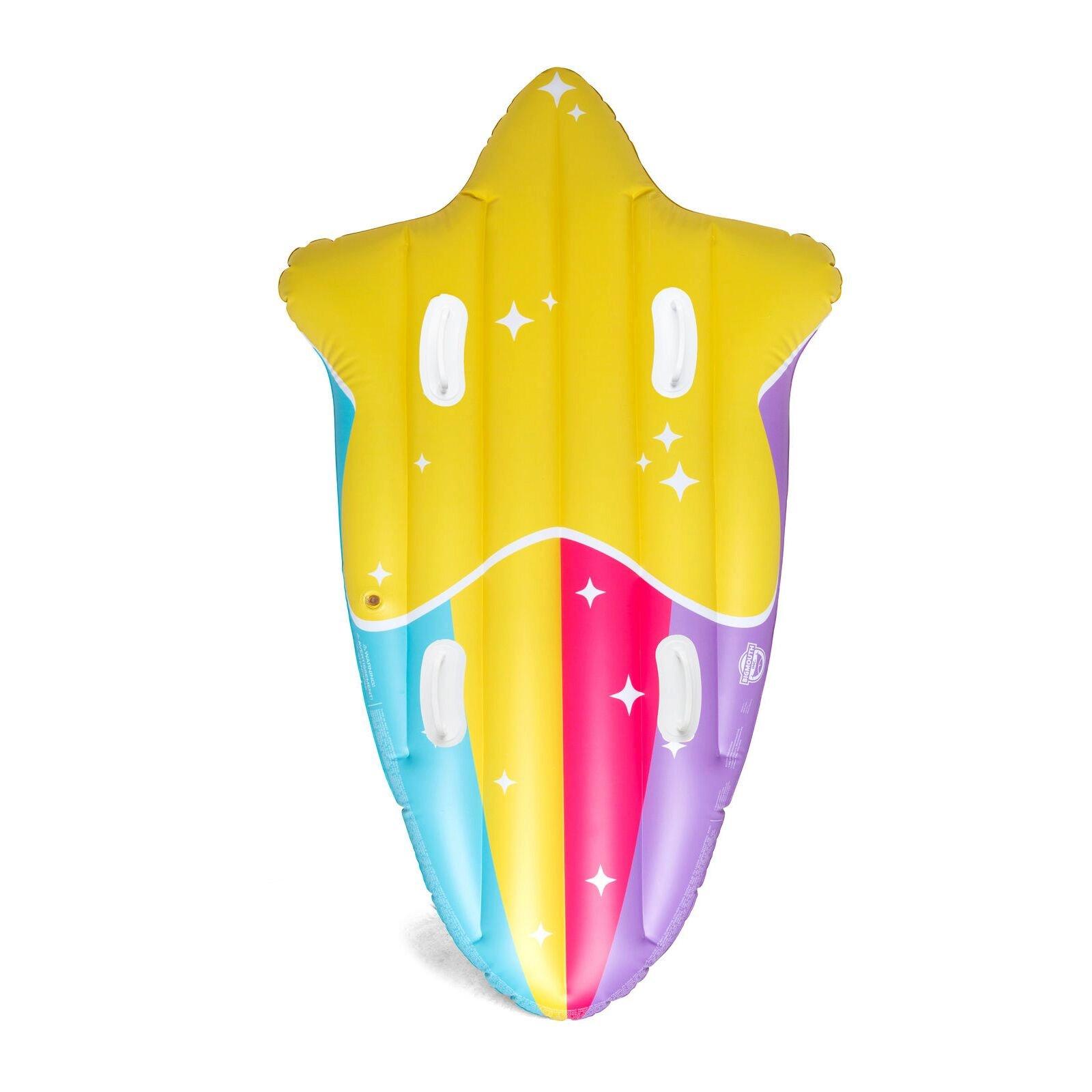 Big Mouth Inflatable Shooting Star Double Person Snow Tube Leslie S Pool Supplies