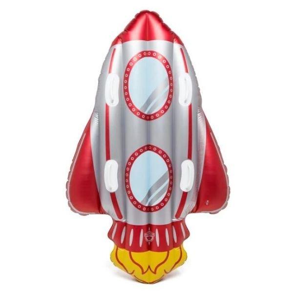 Big Mouth Inflatable Rocket Double Person Snow Tube Leslie S Pool Supplies