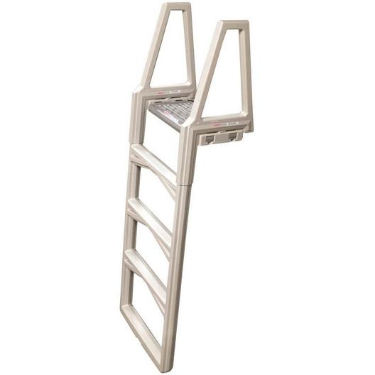 Splash  Deluxe In-Pool Ladder for Above Ground Pools Warm Gray