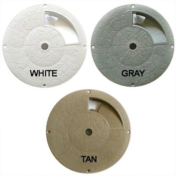 10in Round Critter Skimmer  Gray