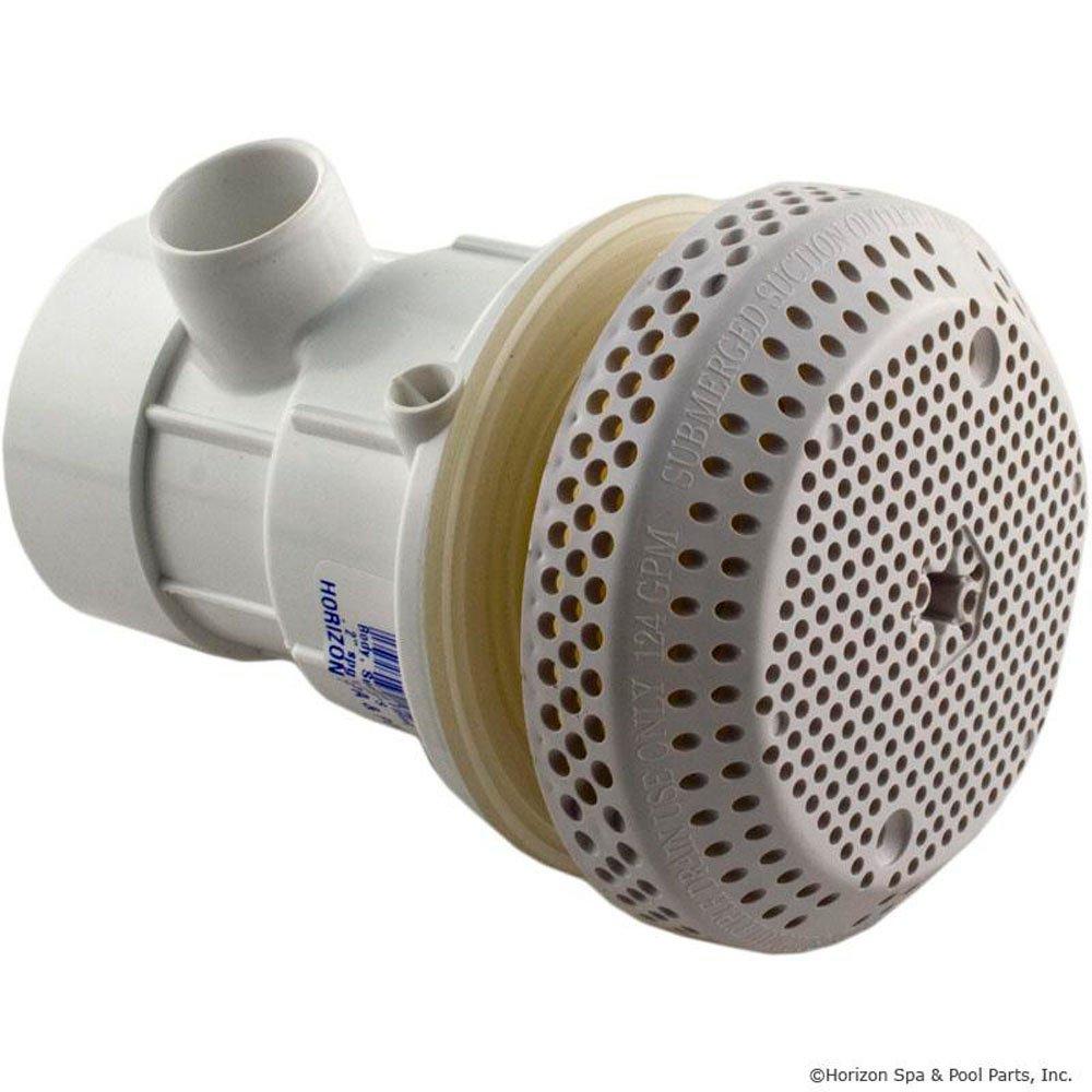 Balboa VGB Compliant Suction Fitting, Straight, White