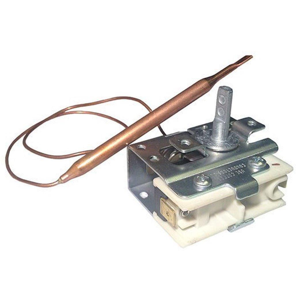Spa Mechanical Thermostat, 12in x 1/4in Capillary Bulb, SPDT