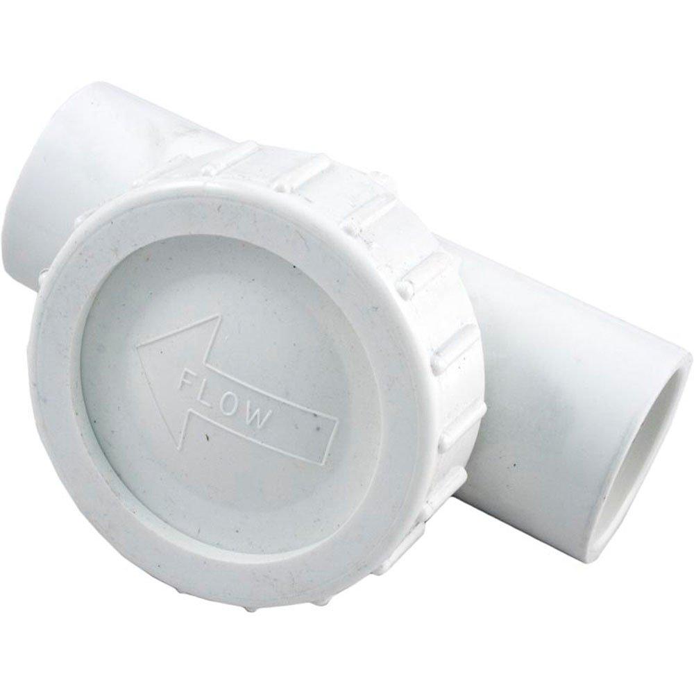 Air Check Valve 1in. S x 1in. S Tee, White