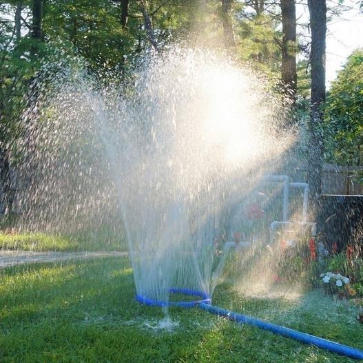 Eco Pool Drain 400 Fountain Backwash System with 1.5 inch Hose Leslie