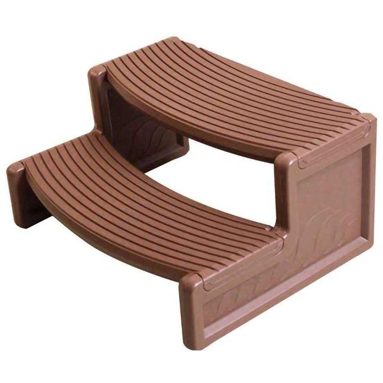 Confer Plastics  Handi-Step Spa Step Medium Redwood