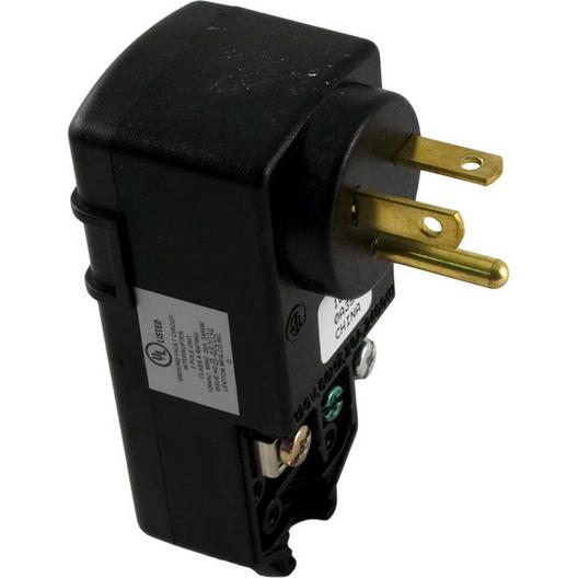 Leviton  20A Plug-In GFCI 90deg NEMA 5-20P Male Plug Cord End 115V