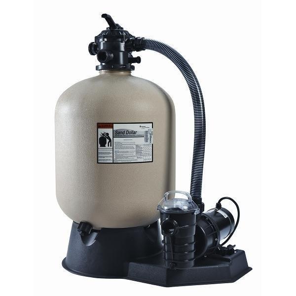 EC-PNSD0060OE1160 Sand Dollar SD60 Above Ground Pool Sand Filter System with 1 HP Pool Pump
