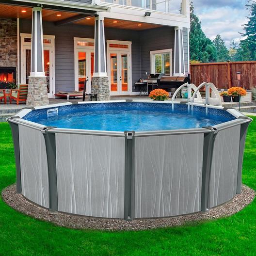 Athens 21 x 52 Round Above Ground Pool Package