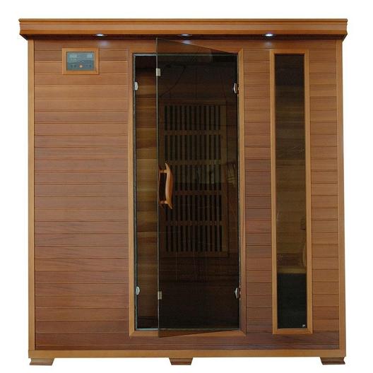 Heatwave  4-Person Cedar Sauna with Carbon Heaters