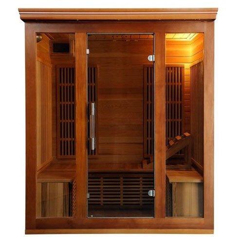 Heatwave  3-4 Person Premium Sauna with Carbon Heaters