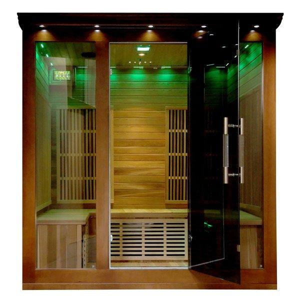 Heatwave  3-4 Person Premium Sauna with Carbon Heaters