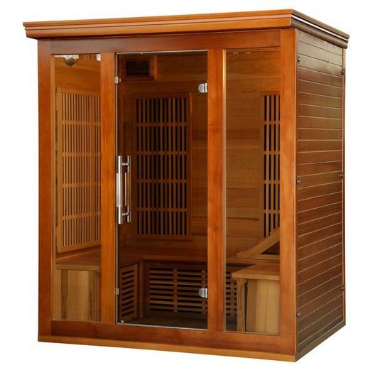 Heatwave  3-4 Person Premium Sauna with Carbon Heaters