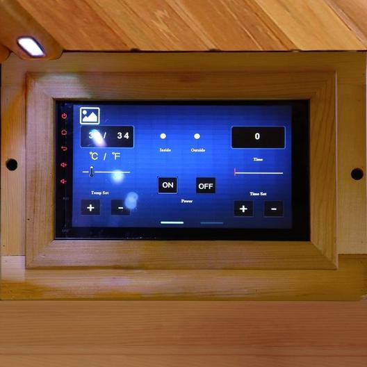 Heatwave  3-4 Person Premium Sauna with Carbon Heaters