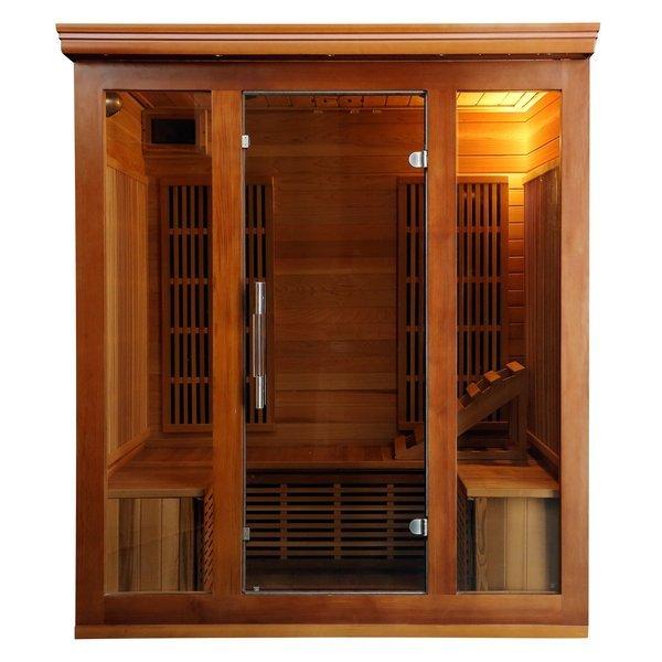 Heatwave  3-4 Person Premium Sauna with Carbon Heaters