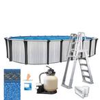 Athens 18'x33 x 52 Oval Above Ground Pool Package