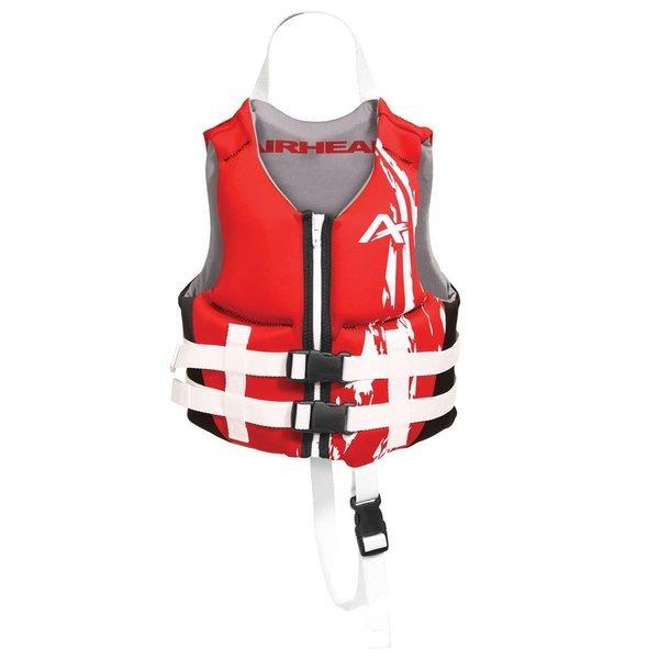 Airhead  Neolite Kwik-Dry Child Life Vest Red