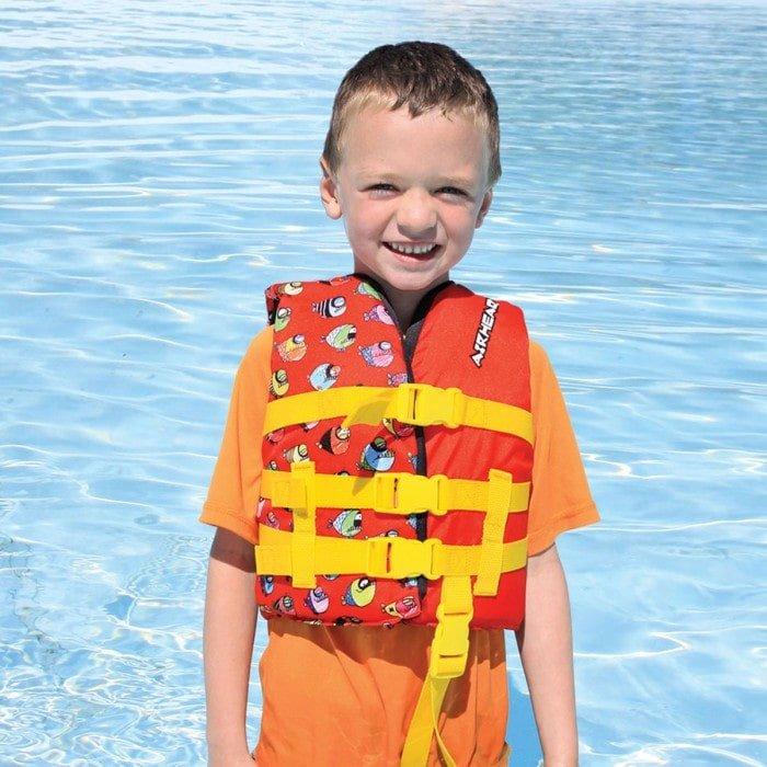 Airhead  Child Life Vest Red