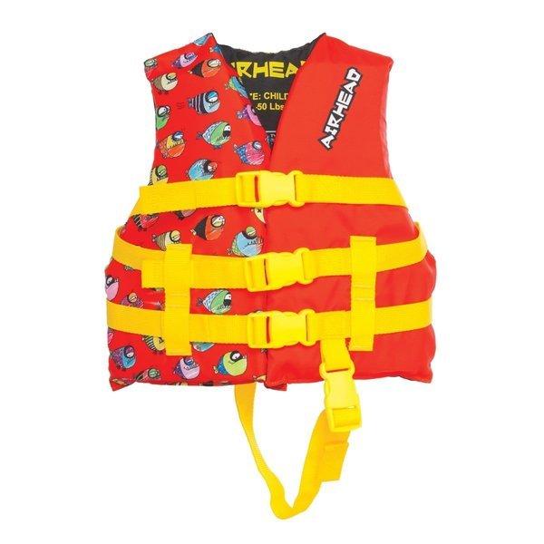 Airhead  Child Life Vest Red