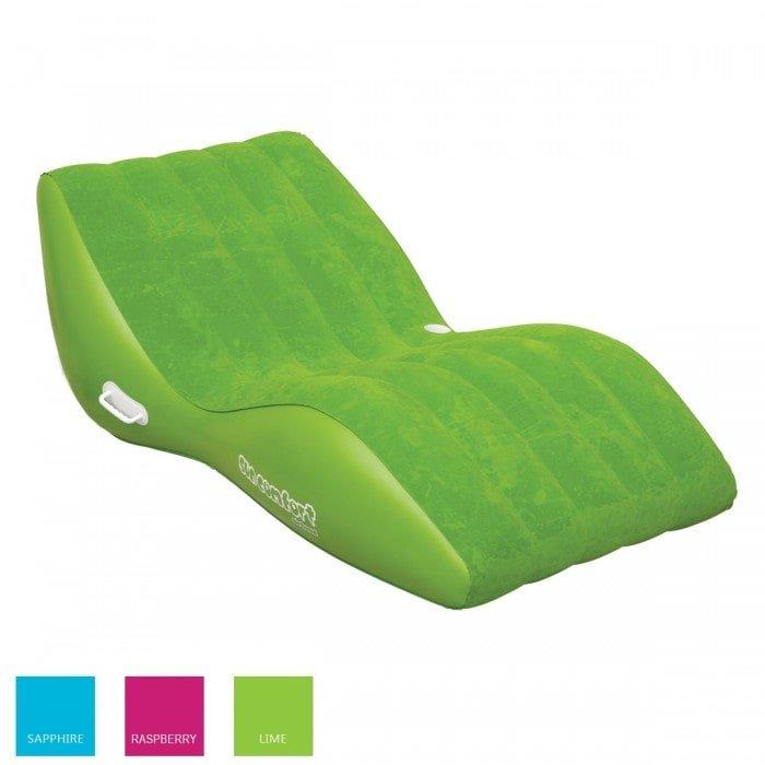 Airhead  Sun Comfort Cool Suede Zero Gravity Lounge Lime