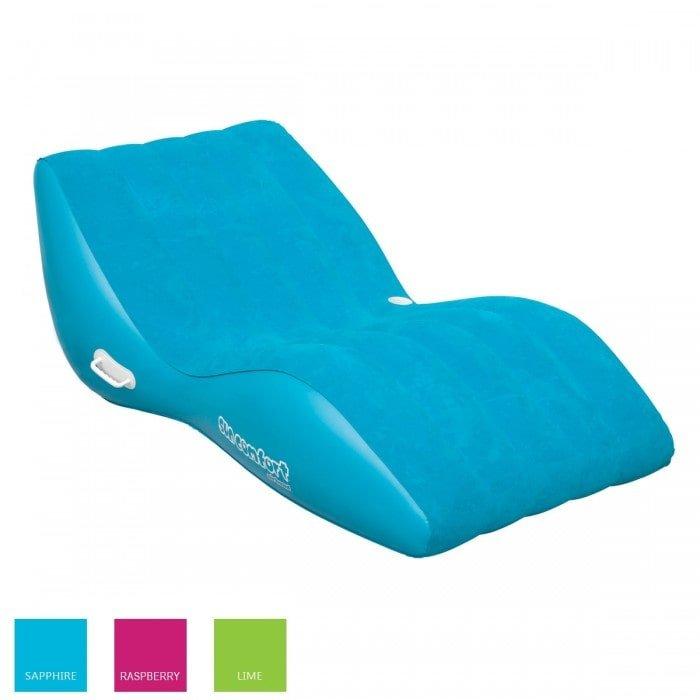 Airhead  Sun Comfort Cool Suede Zero Gravity Lounge Sapphire