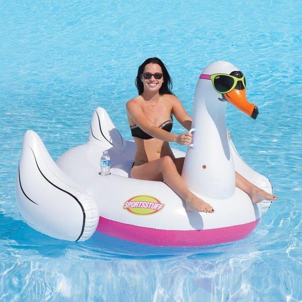 Airhead  Cool Swan Inflatable Pool Float