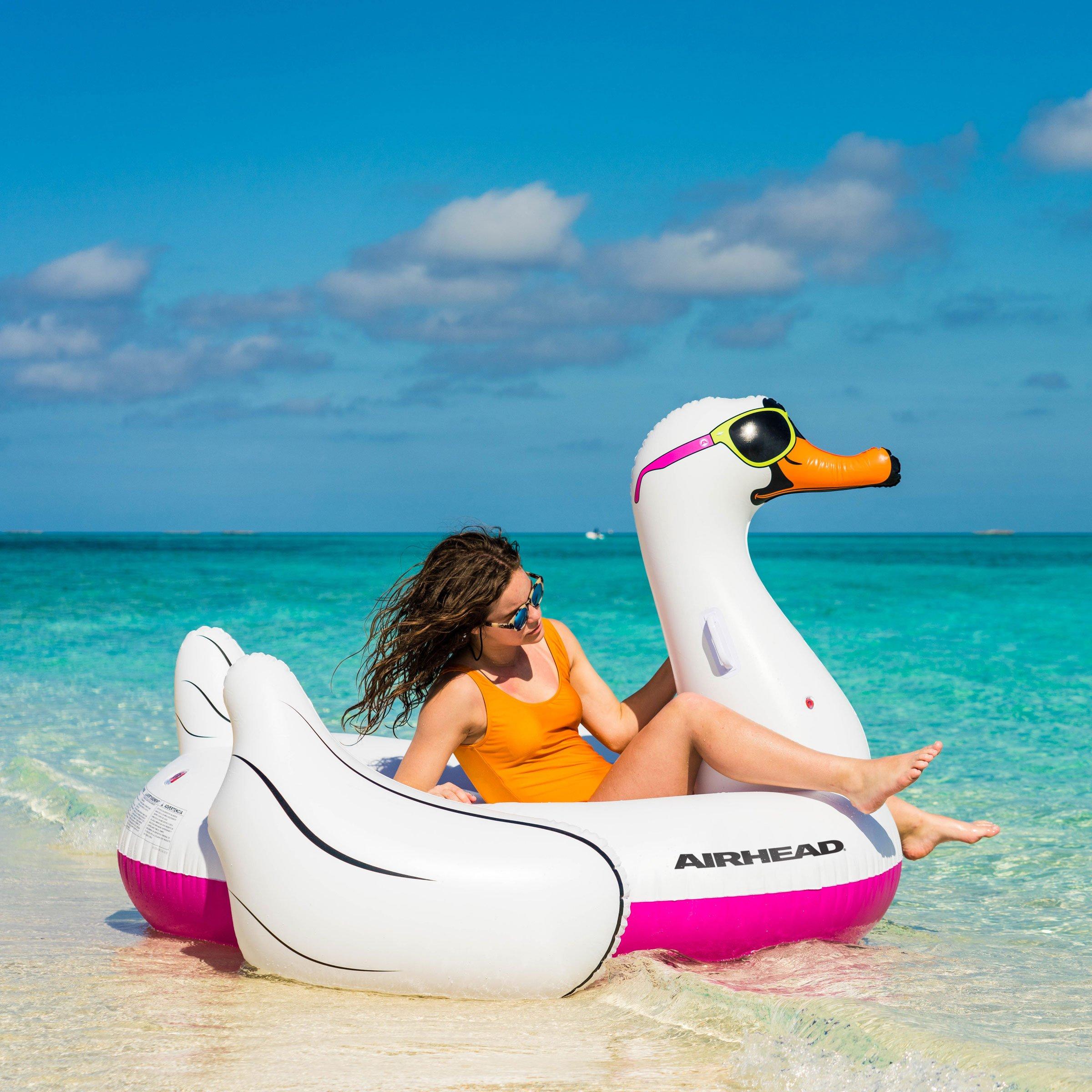 Airhead  Cool Swan Inflatable Pool Float