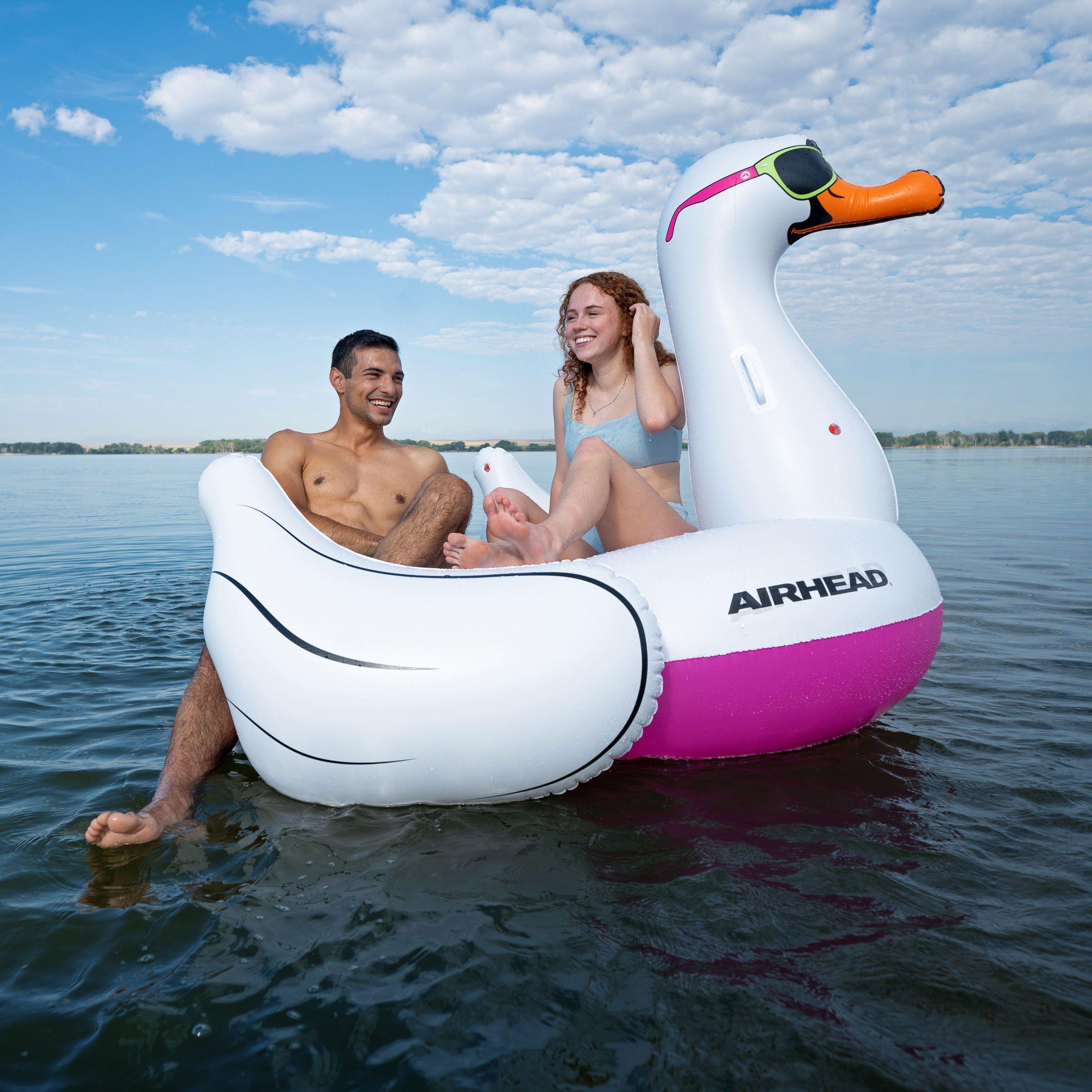 Airhead  Cool Swan Inflatable Pool Float