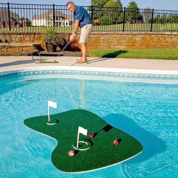 floating golf set for swimming pool