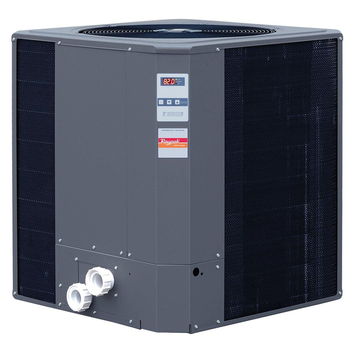 Raypak R5450ti-E Digital, Titanium, 103K BTU Electric Pool Heat Pump,  208/230V | Leslie's Pool Supplies
