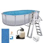 Laurel 12'x24 x 52 Oval Above Ground Pool Package