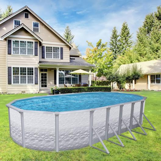 Laurel 12'x24 x 52 Oval Above Ground Pool Package