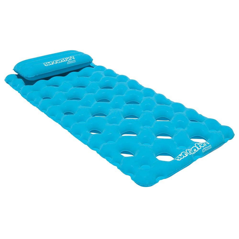 Sun Comfort Cool Suede Pool Mattress Float - Sapphire