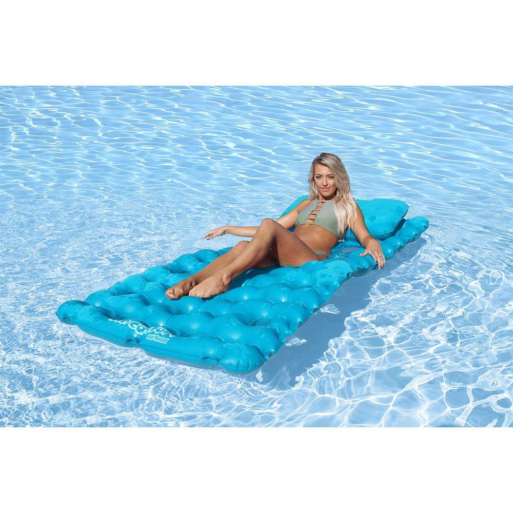 Sun Comfort Cool Suede Pool Mattress Float - Sapphire