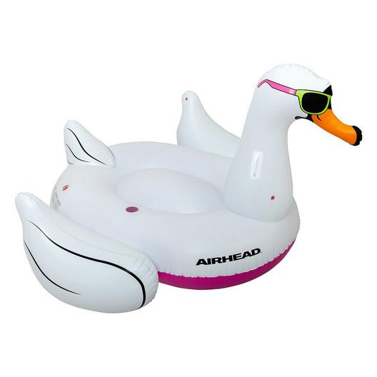AIRHEAD  Cool Swan Inflatable Pool Float