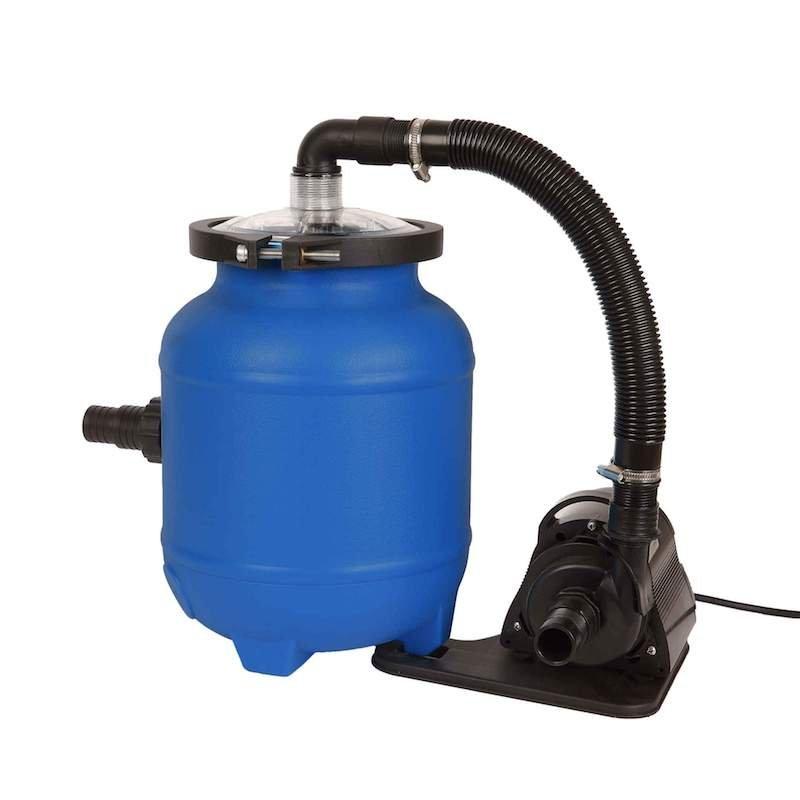 16in. Above Ground Filter System with .10 HP Pump for Soft-Sided Pools