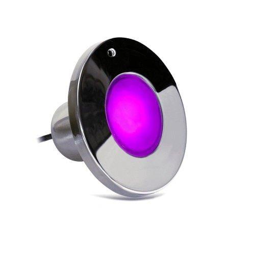 J&J Electronics  Color Splash LED RGB and White Spa Light Fixture with 30 Cord 12V