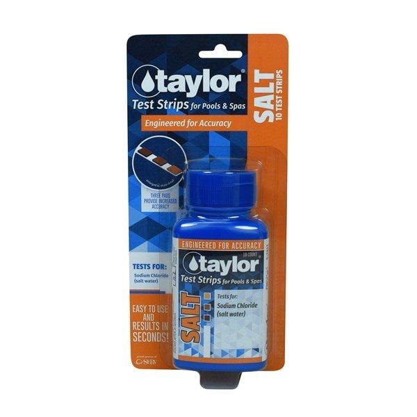 Taylor Technologies  Salt Water Pool Test Strip (10 Test Strips)