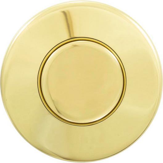 Tecmark  Air Button Flush Polished Brass TDI 3242