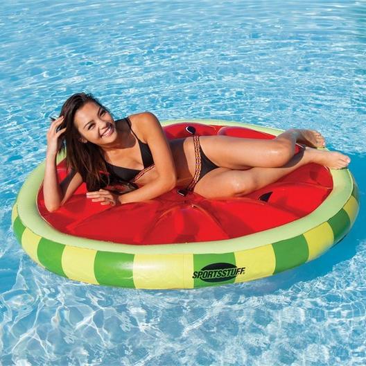 Airhead  Watermelon Slice Inflatable Pool Float