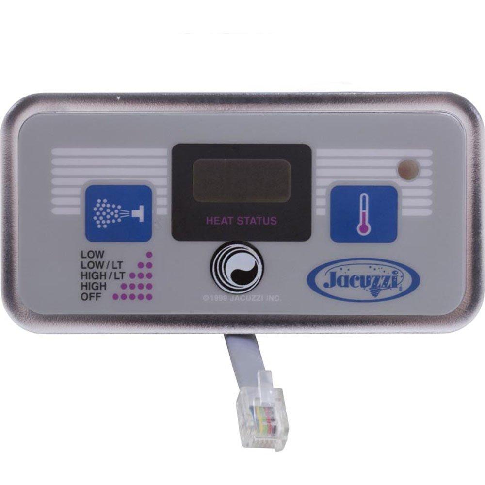 Balboa  Jacuzzi&reg Spas Panel R574/576 Jacuzzi&reg 2 Button Digital (ALT  51705 or 54116)