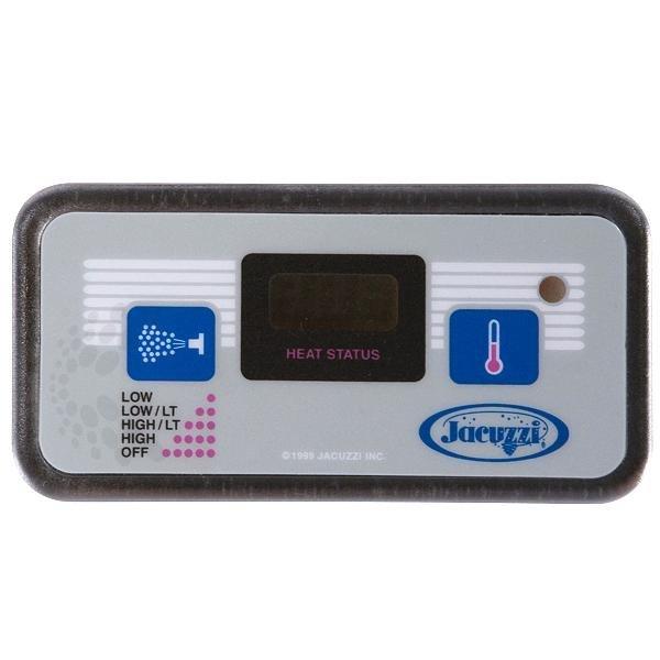 Balboa  Jacuzzi&reg Spas Panel R574/576 Jacuzzi&reg 2 Button Digital (ALT  51705 or 54116)