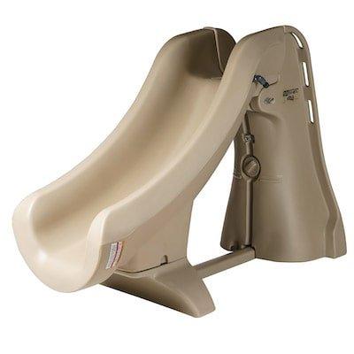 SR Smith SlideAway Removable Pool Slide Taupe Leslie's Pool Supplies