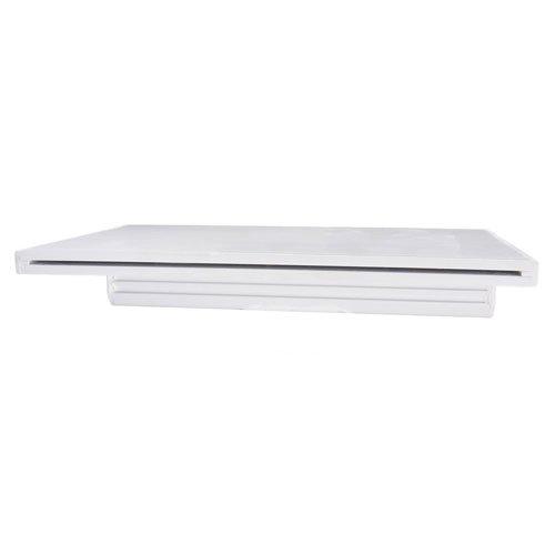 Natural Wonders 48" Waterfall Gray with 1" Lip, Back Port