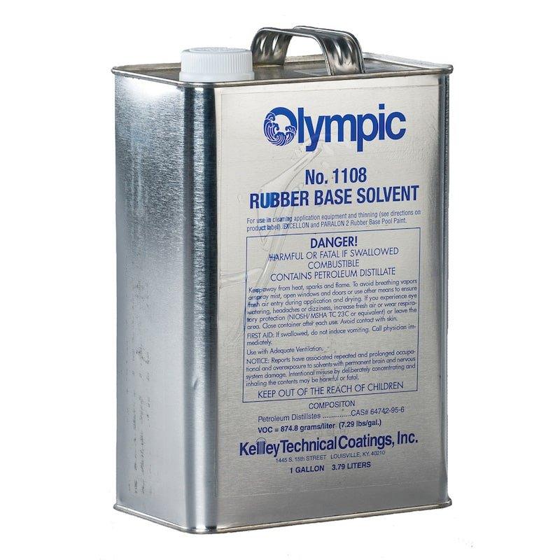 Kelley Technical Coatings  Olympic Rubber Base Solvent 1 Gallon