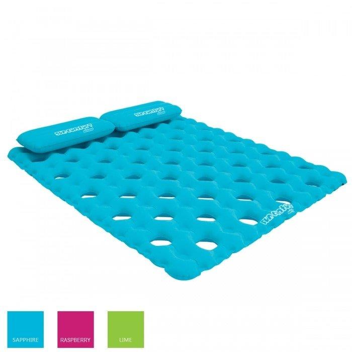 Airhead  Sun Comfort Cool Suede Double Pool Mattress Sapphire