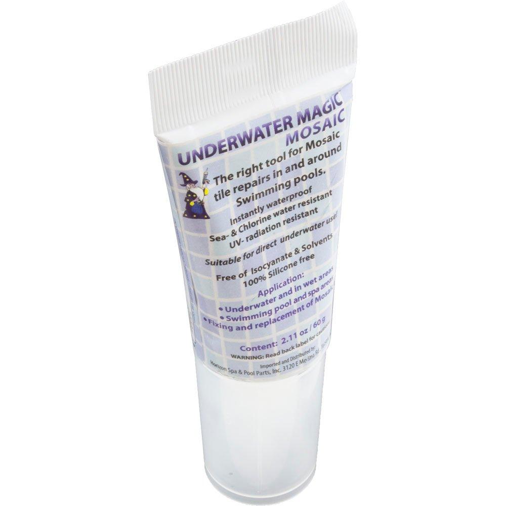 Horizon Underwater Magic Mosaic Sealant 2.1 oz Tube White Leslie's
