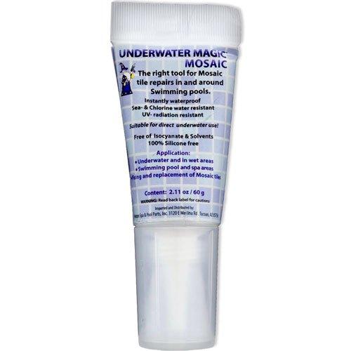 Horizon Underwater Magic Mosaic Sealant 2.1 oz Tube White Leslie's